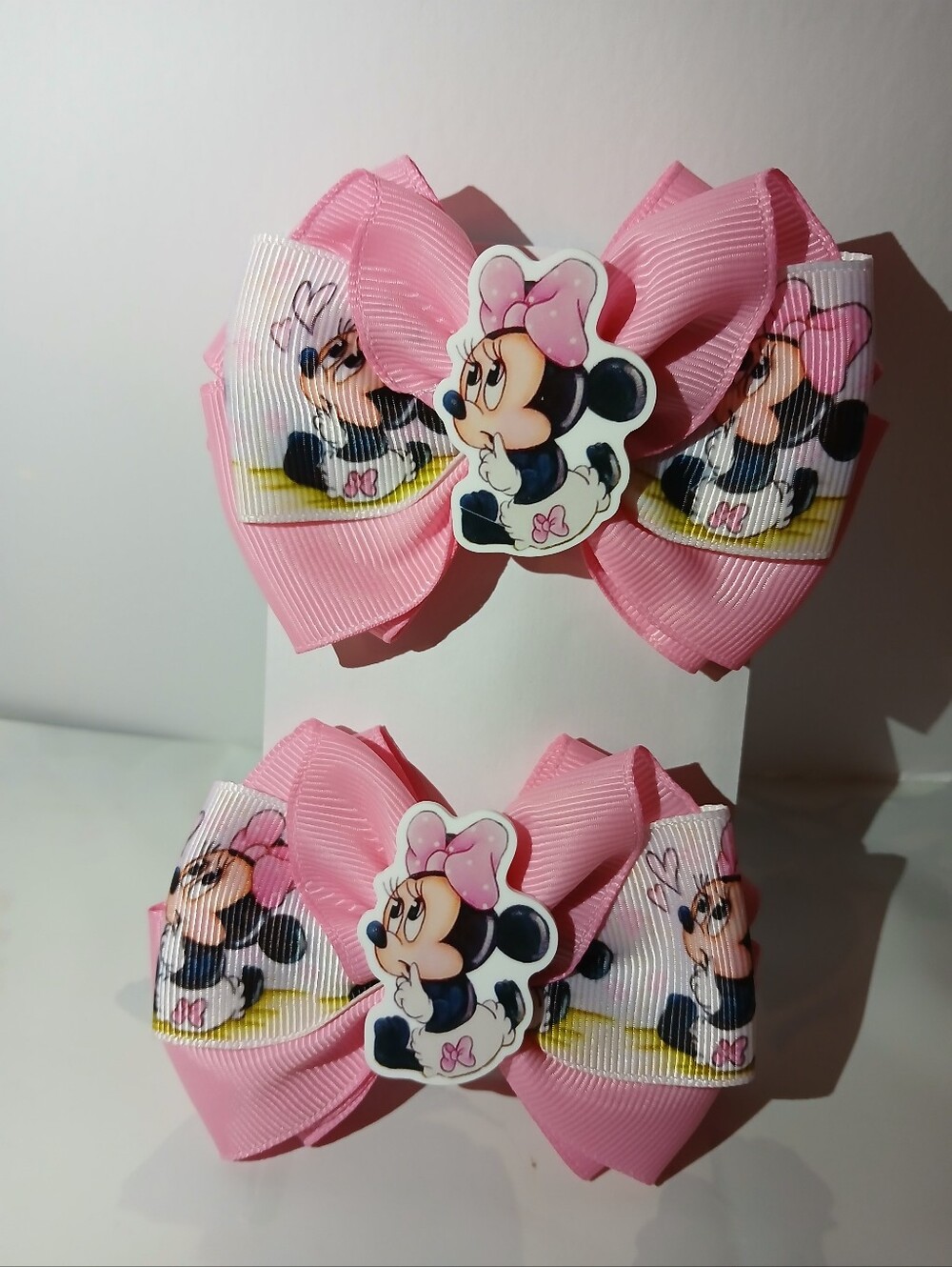 Hair Bows Set Minnie